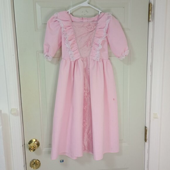Le Panache Blanc Pink Lace Vintage Dress Costume for Girls Size 5 - Picture 1 of 10